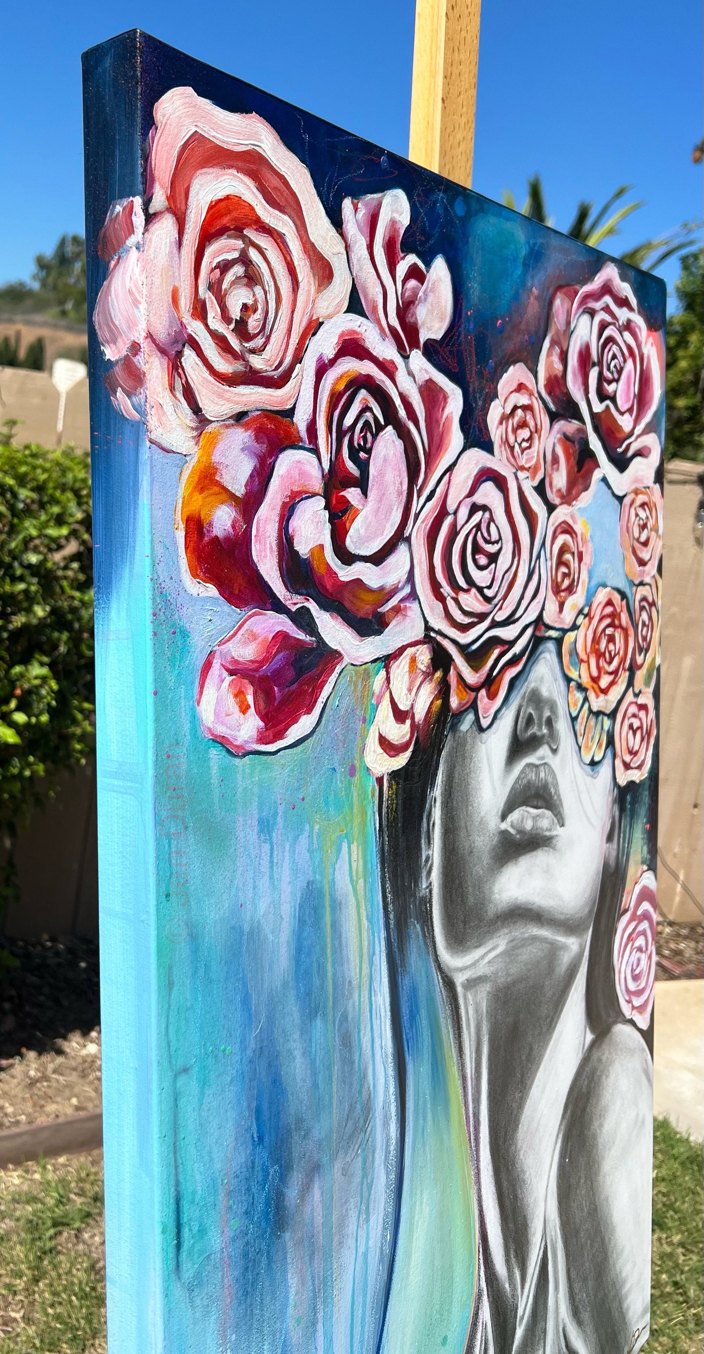 "THE BEAUTY OF CHAOS" Original Painting