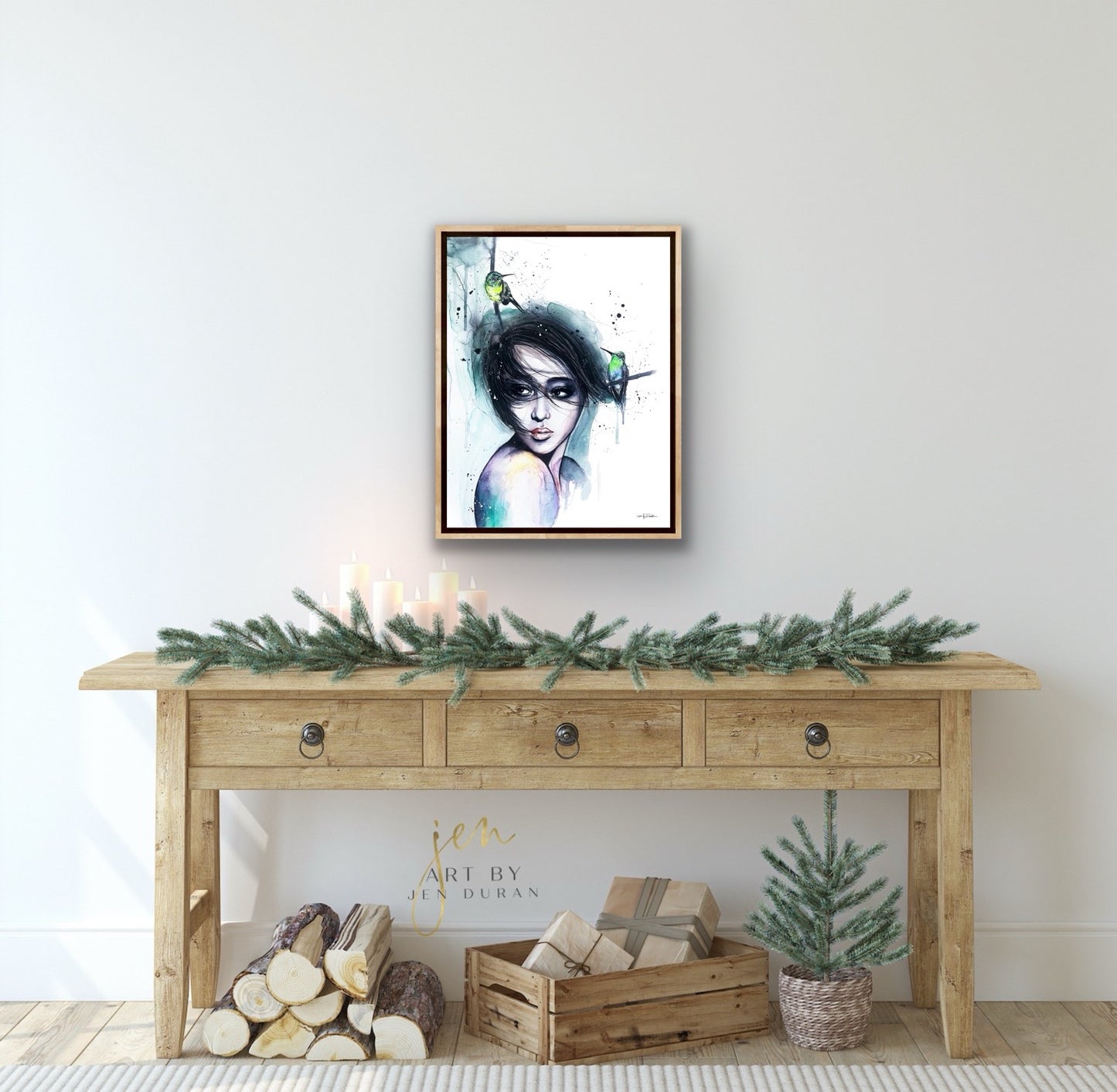 "This Place Inside My Head" Giclée Canvas Print