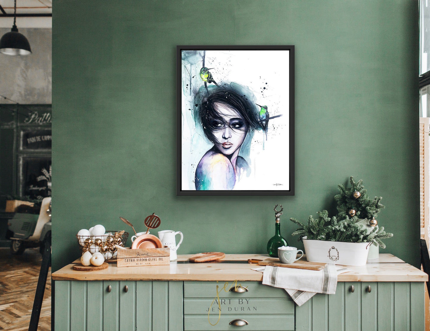 "This Place Inside My Head" Giclée Canvas Print