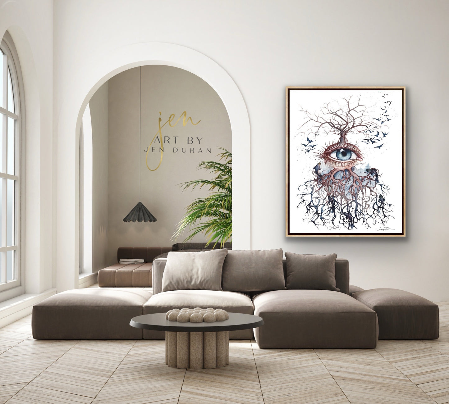 "Unbinding" Giclée Canvas Print