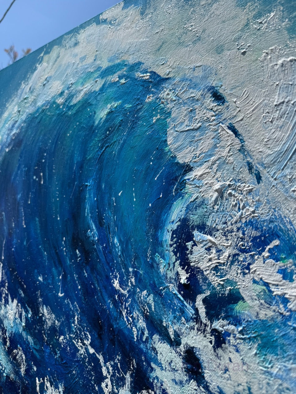 "WAYFINDER" Original Acrylic & Mixed Media Painting