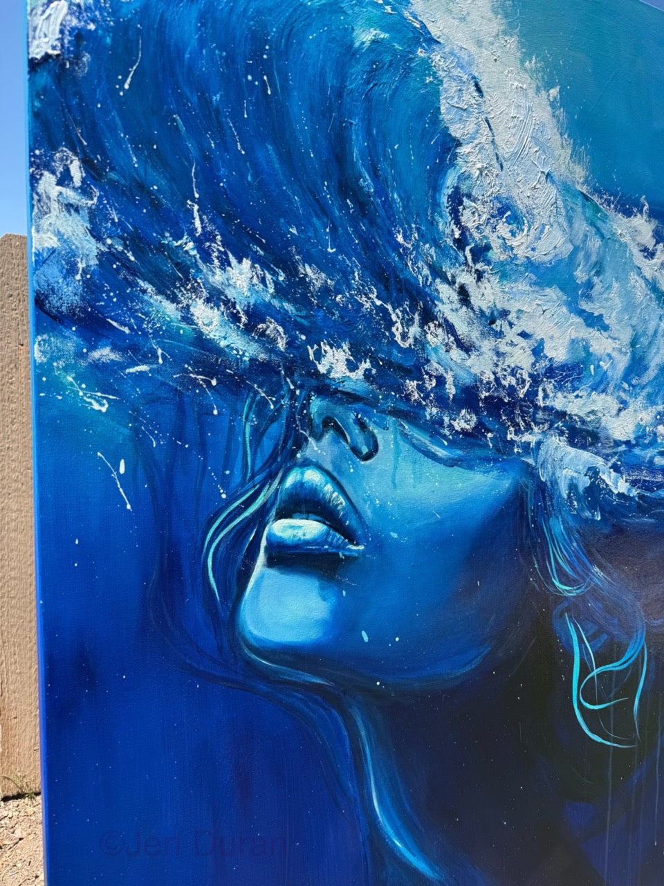 "WAYFINDER" Original Acrylic & Mixed Media Painting