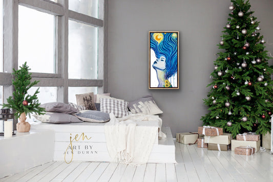 "Starry Night Dream" - Giclée Canvas Print