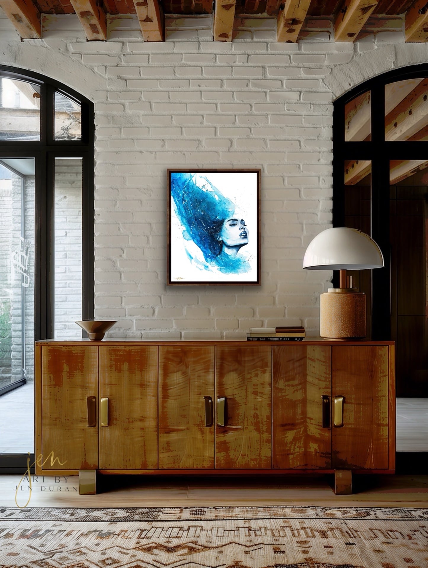 "You Don't Notice" Giclée Canvas Print