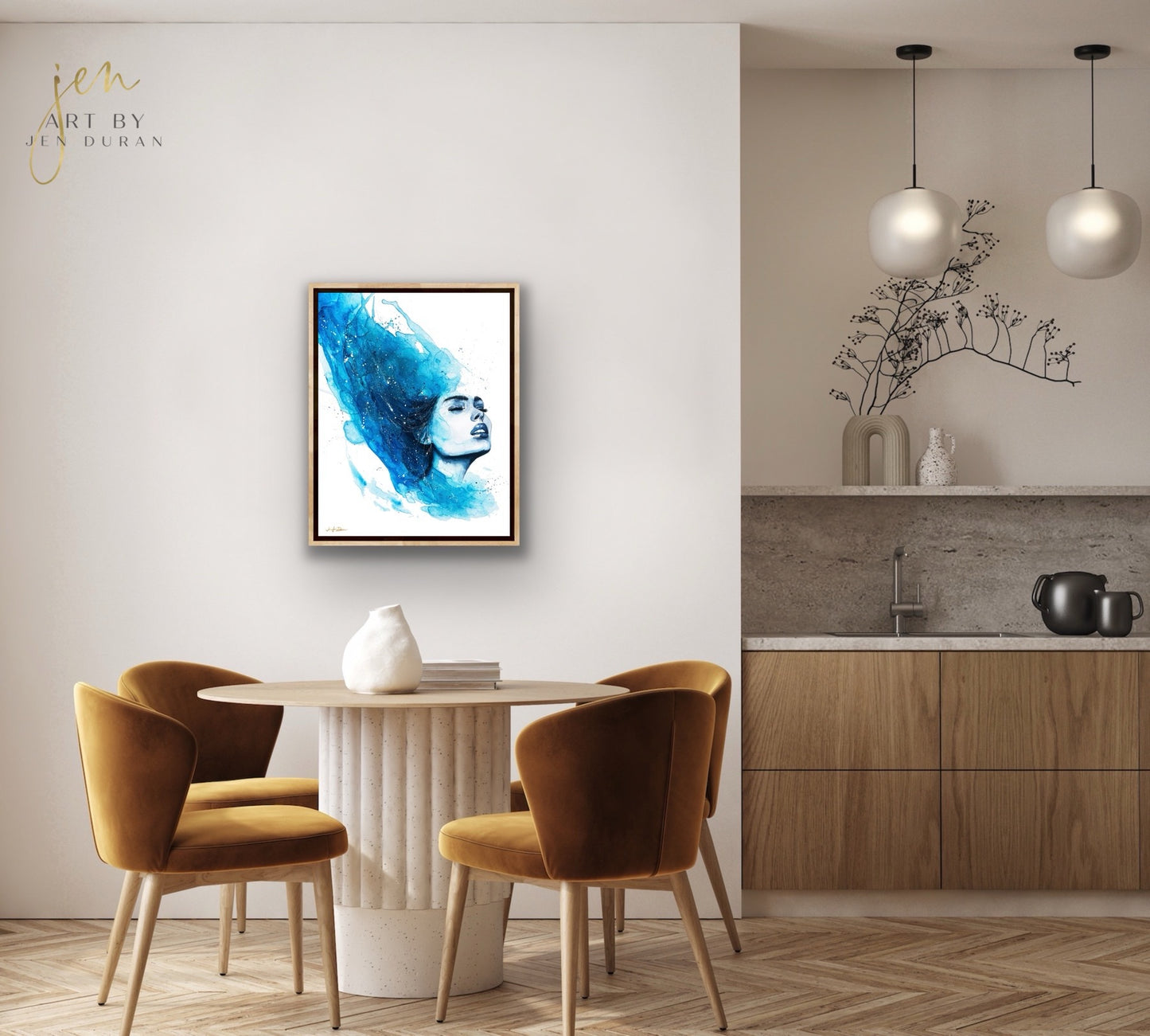 "You Don't Notice" Giclée Canvas Print