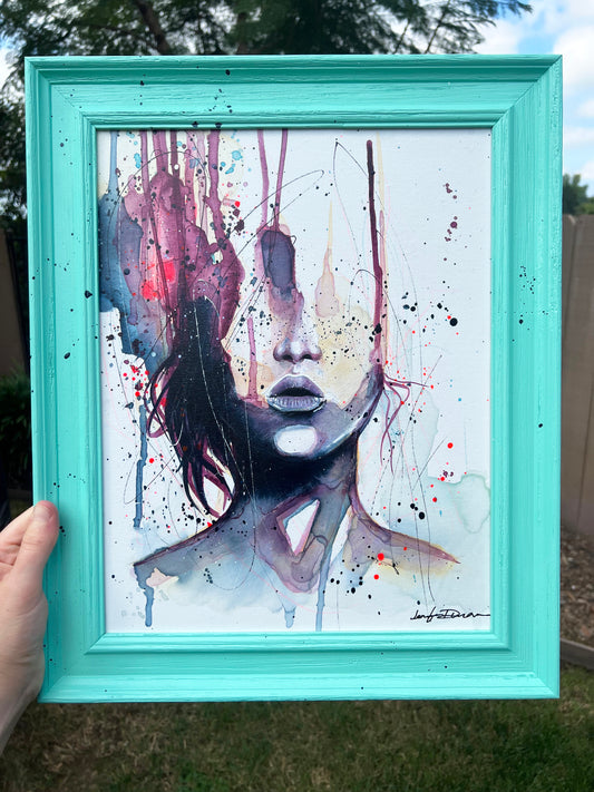 "Consumed By Chaos" Original Concept Painting