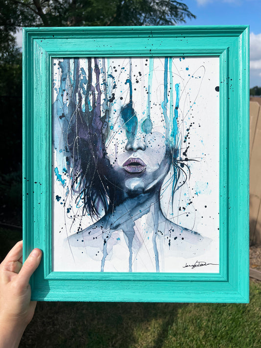 "Consumed By Chaos" Original Concept Painting