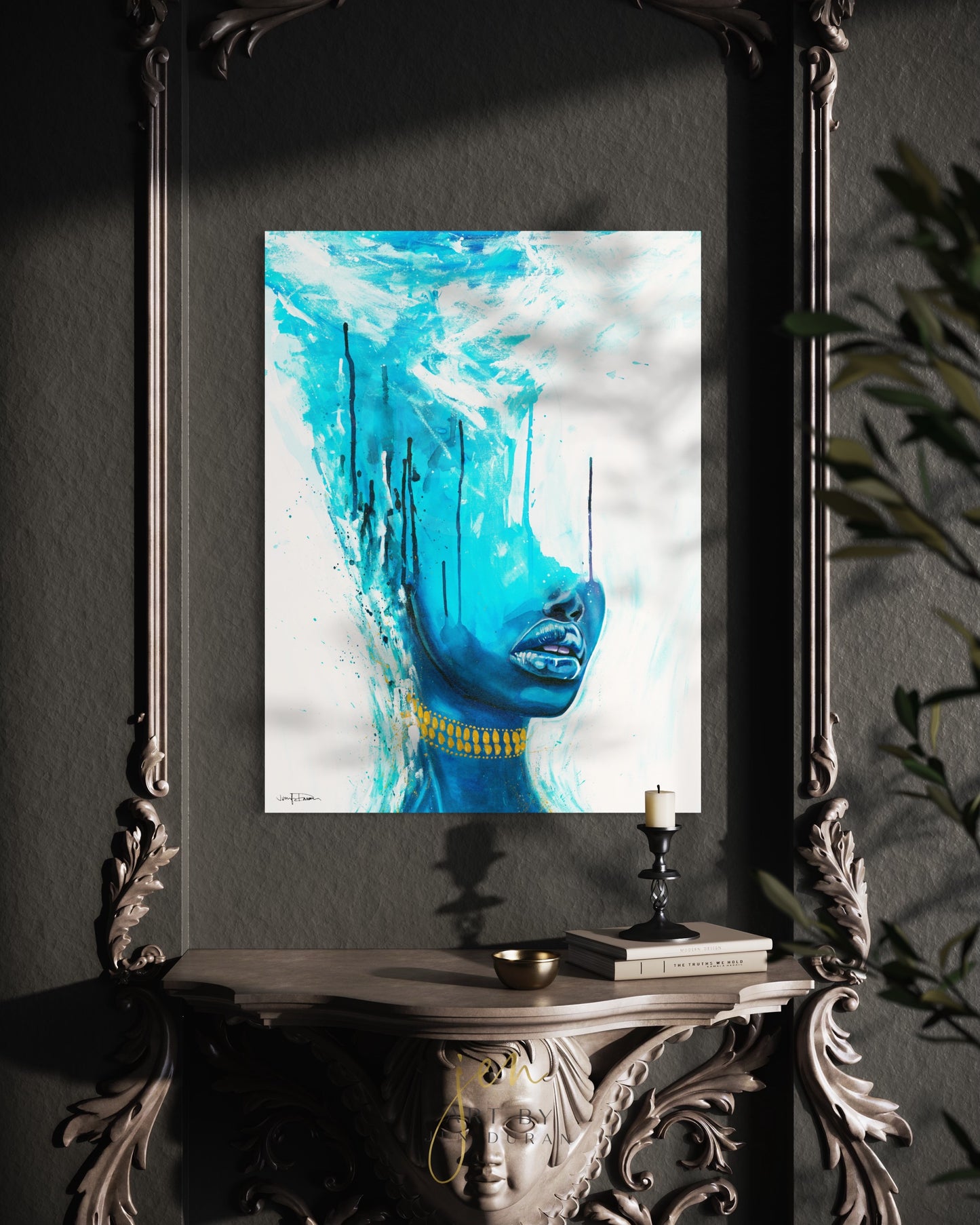"Hiding Place" Giclée Canvas Print