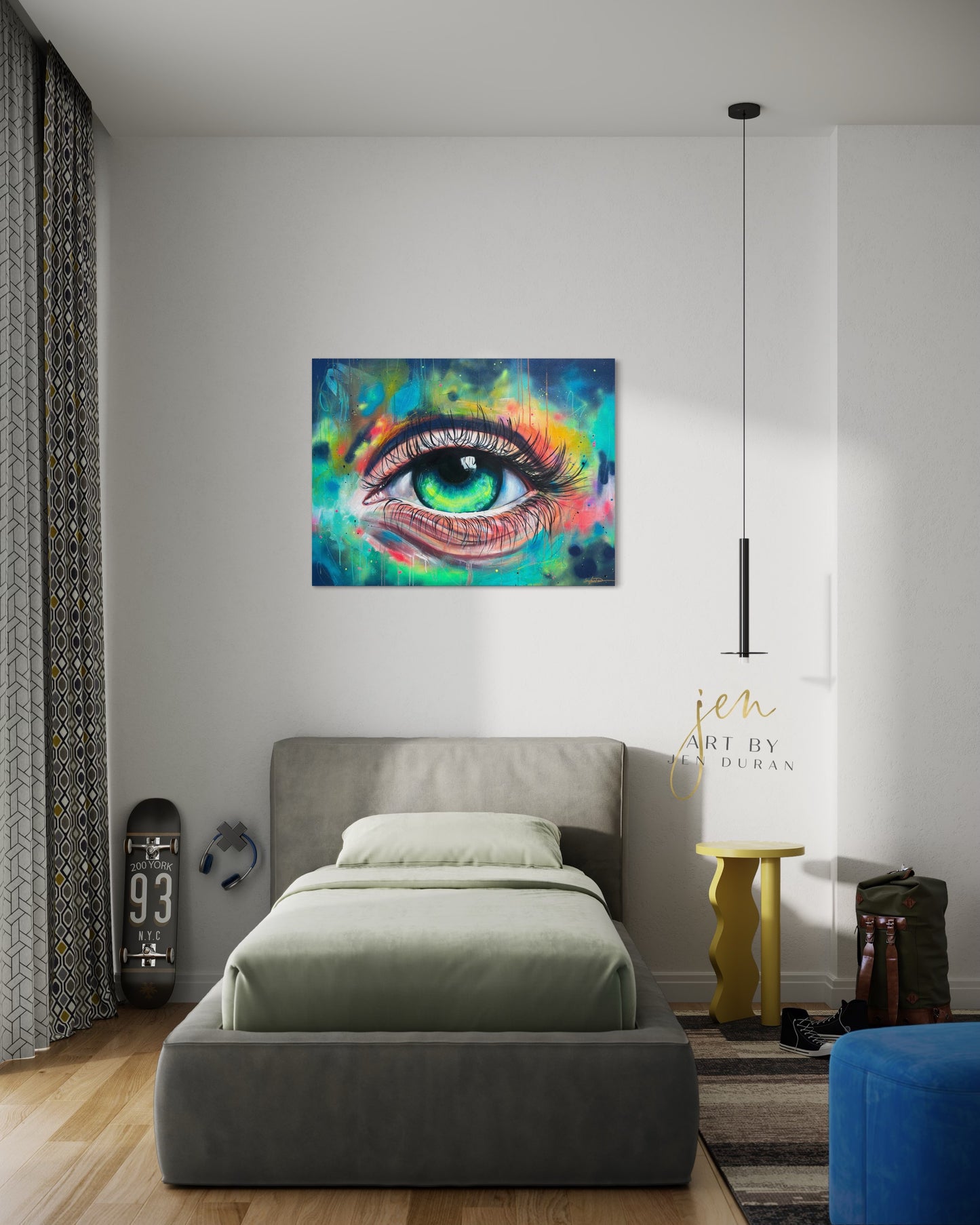 "IN MY MIND, IN MY HEAD" Original Painting