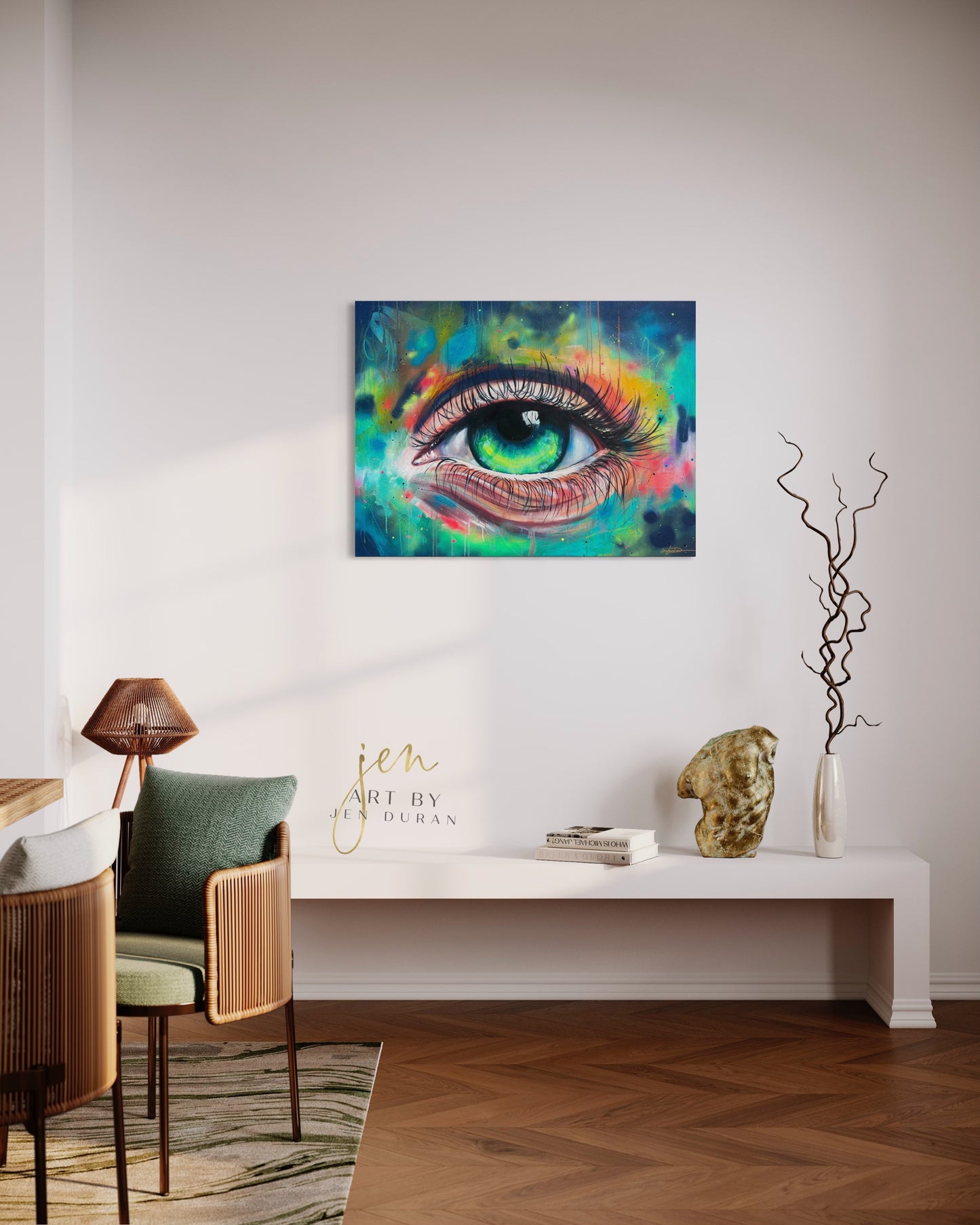 "IN MY MIND, IN MY HEAD" Original Painting
