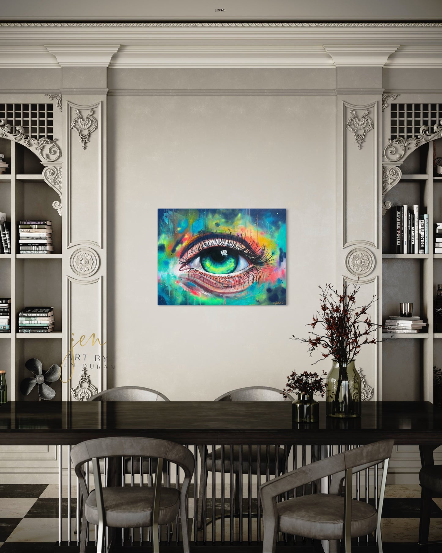 "IN MY MIND, IN MY HEAD" Original Painting