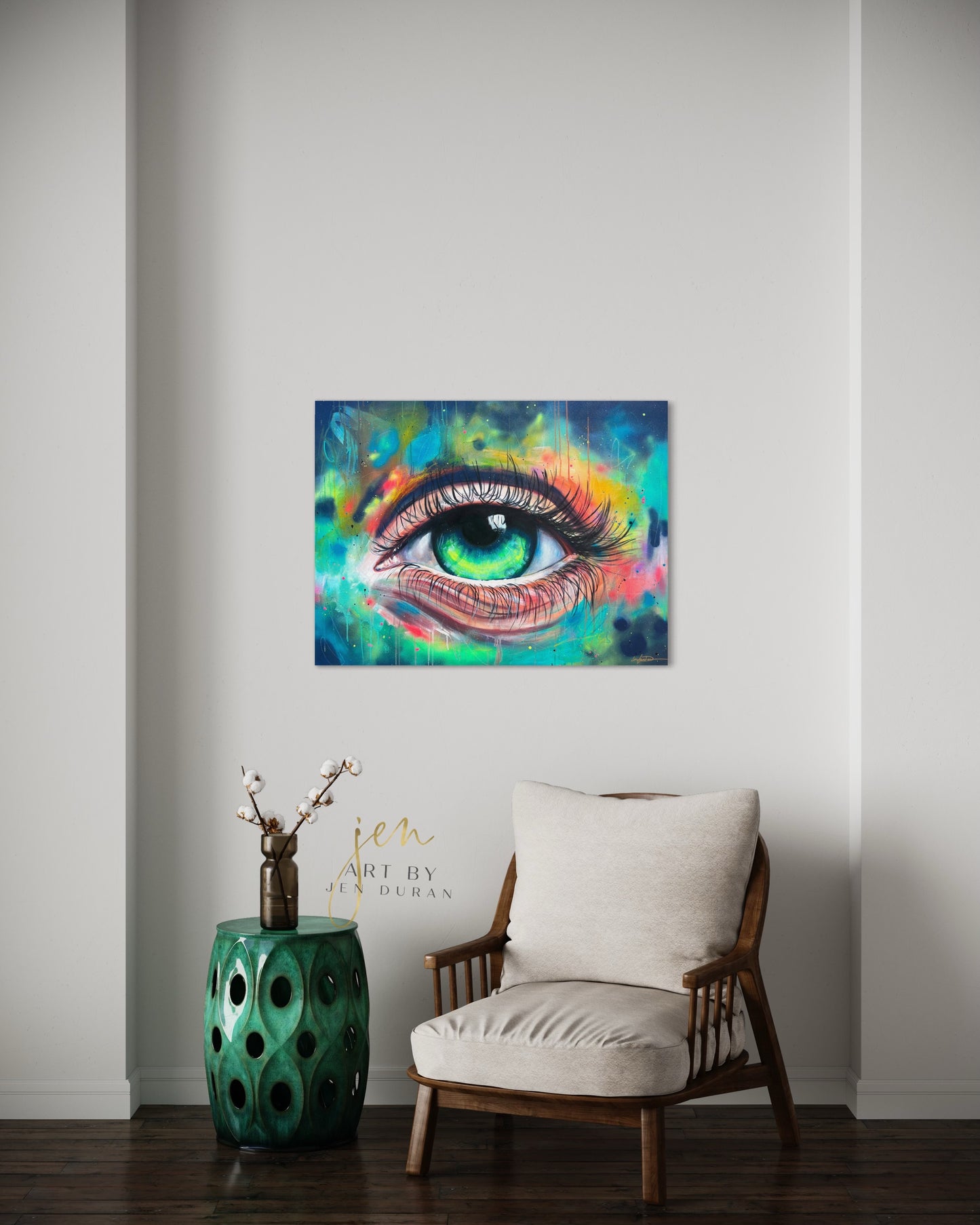 "IN MY MIND, IN MY HEAD" Original Painting