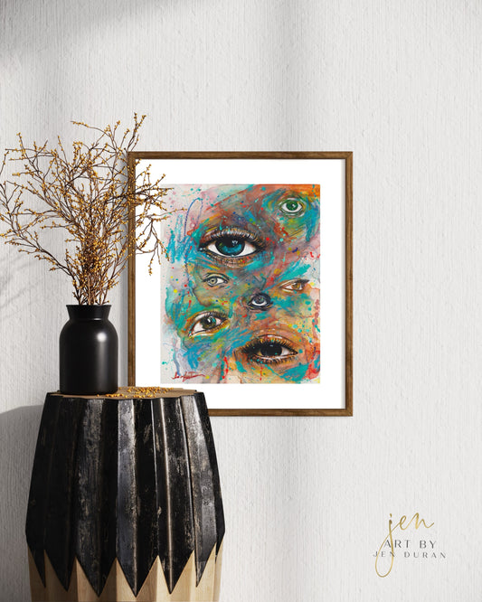 "Mixed Feelings" Fine Art Print