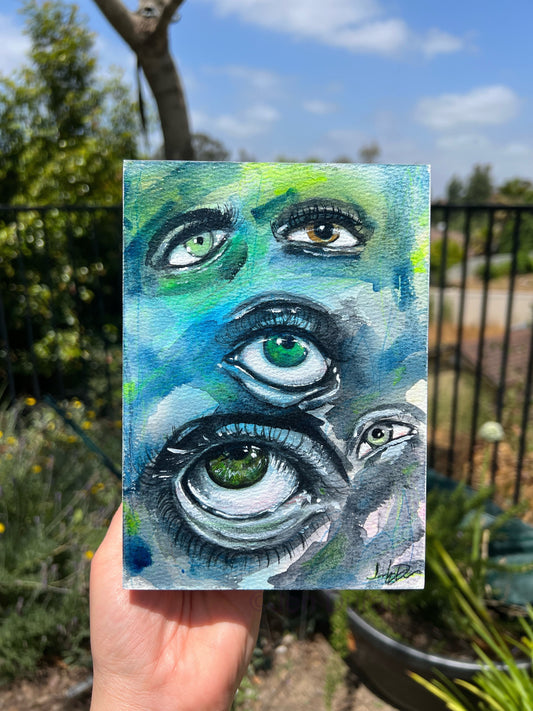 "Mixed Feelings" #2 Original Painting