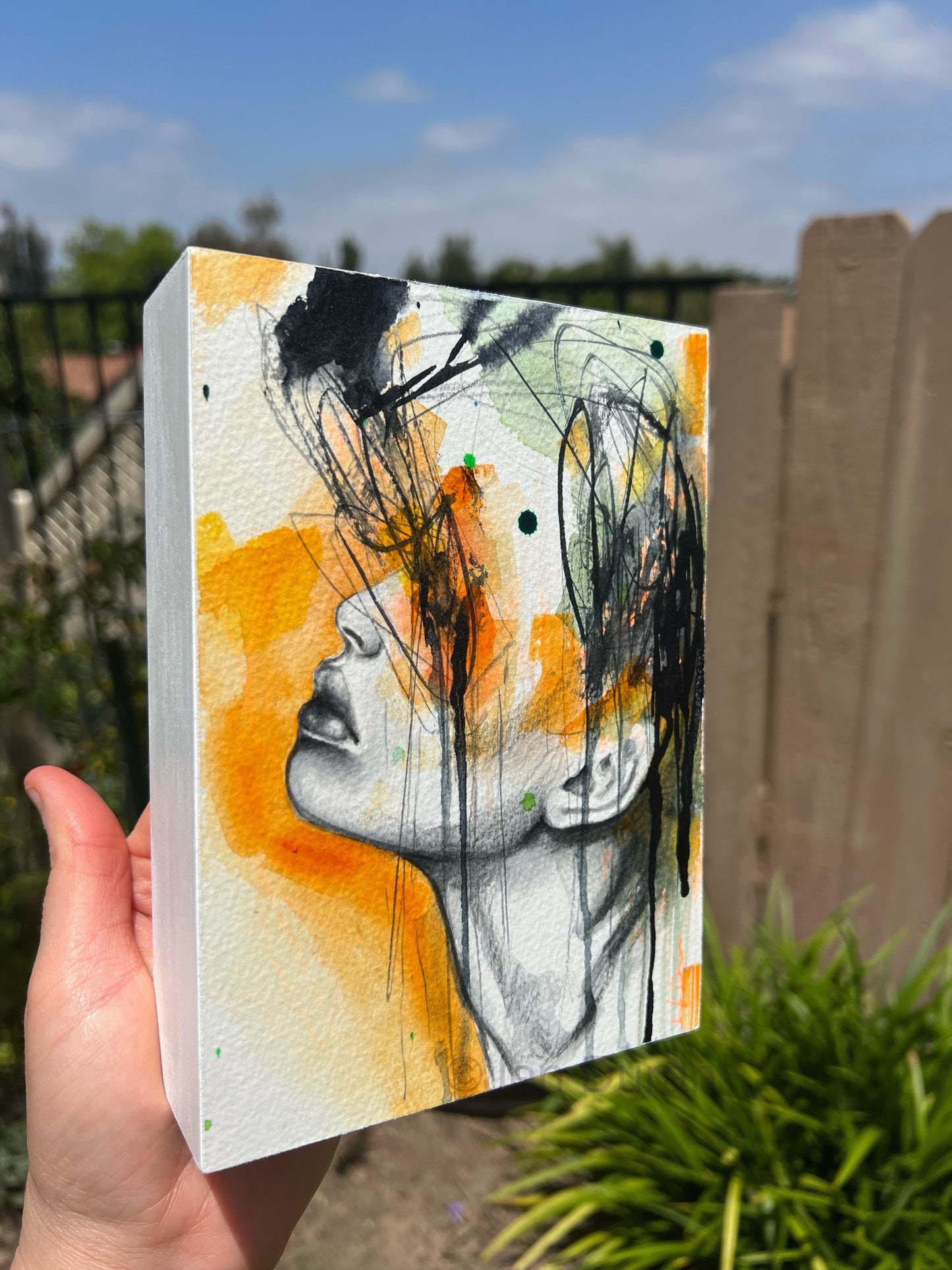 "Mixed Emotions" Original Painting