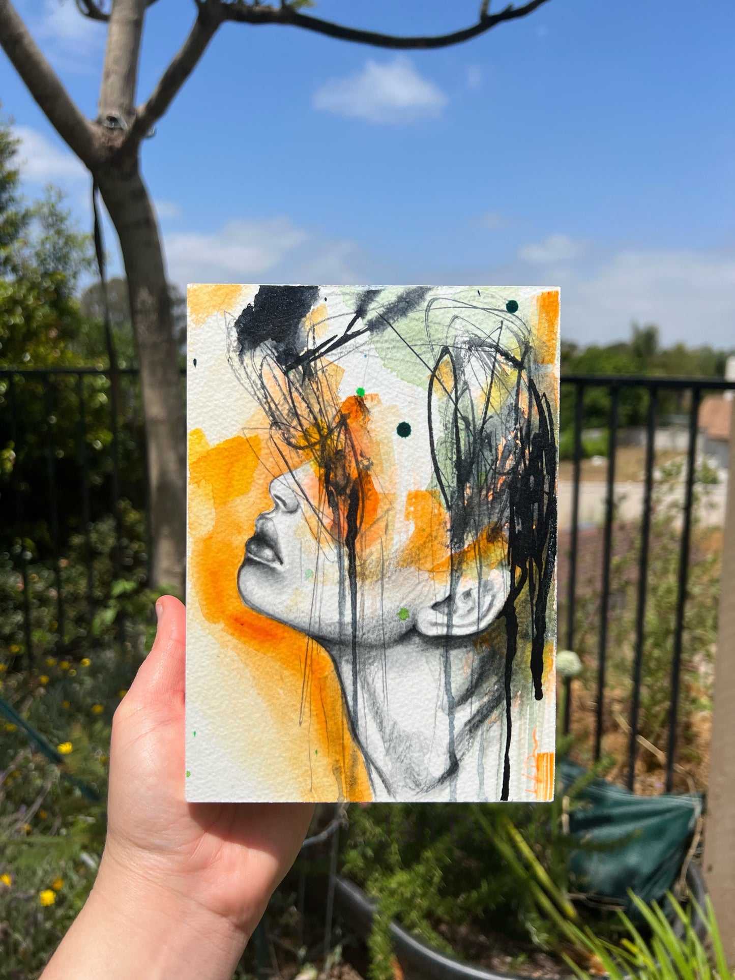 "Mixed Emotions" Original Painting