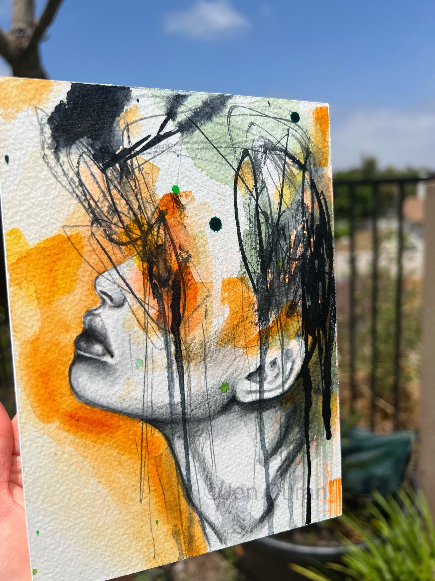 "Mixed Emotions" Original Painting