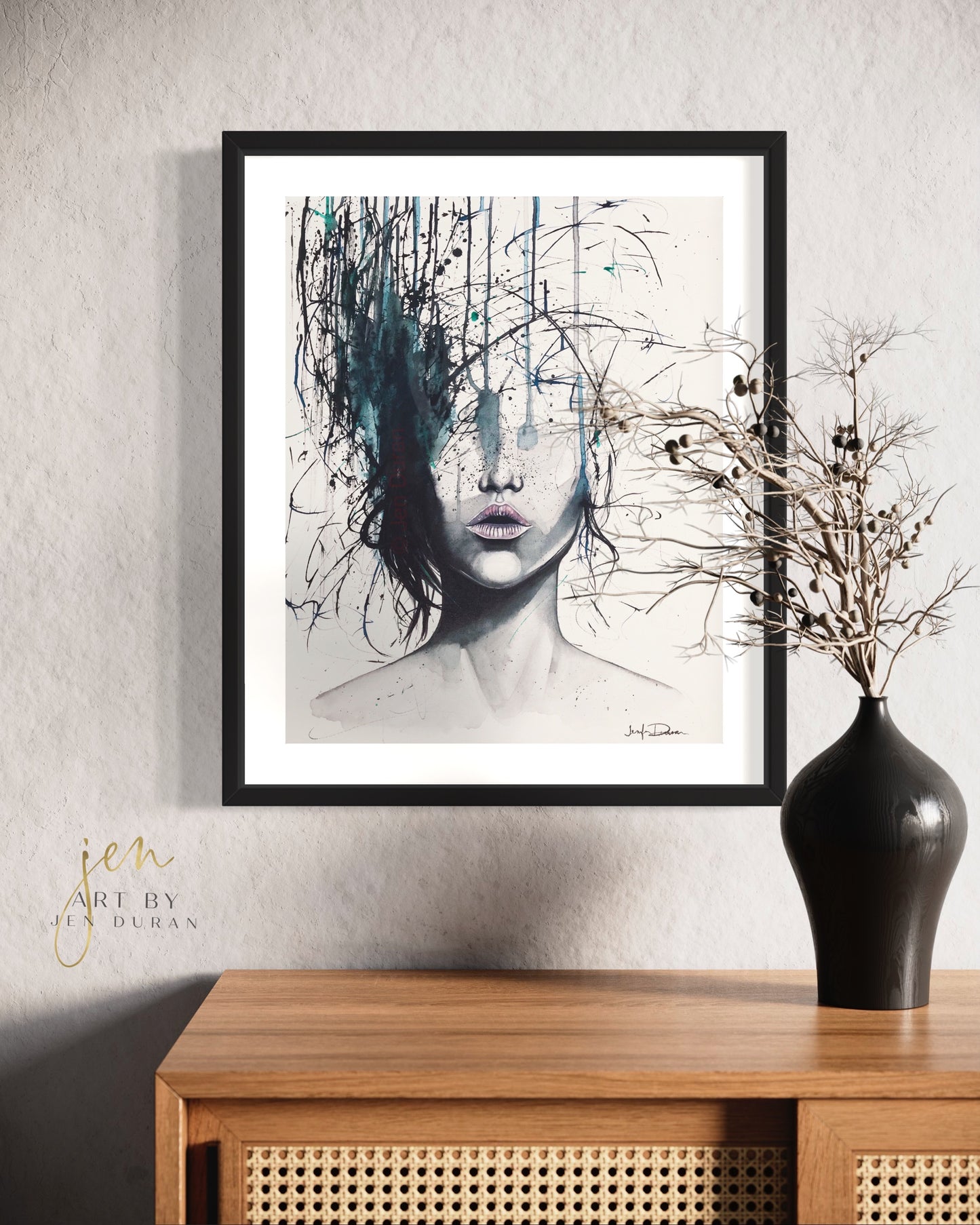 modern canvas wall art, modern art, art print, abstract art, abstract watercolor, modern watercolor, art prints, canvas wall art, wall art, home decor, modern art print, art for walls, unique home decor, best gift, unique gift ideas, art by jen duran