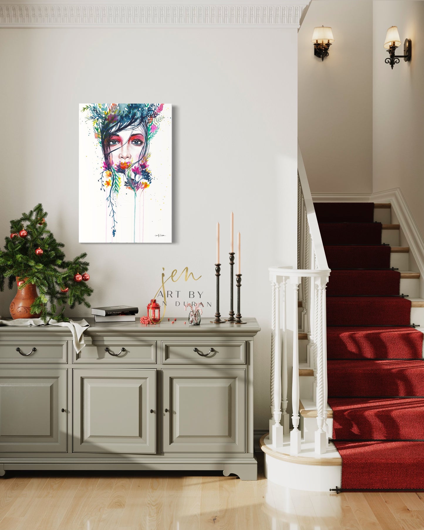 "Secret Garden" Fine Art Paper Print | Wall Art