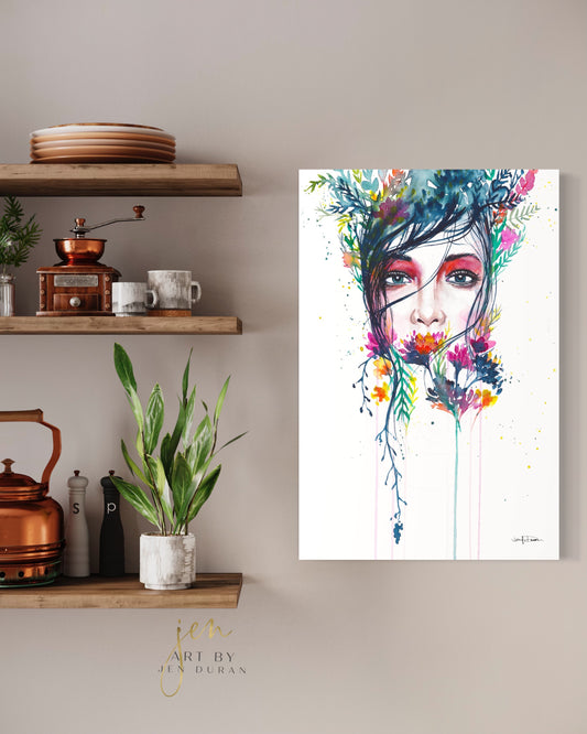 "Secret Garden" Fine Art Paper Print | Wall Art