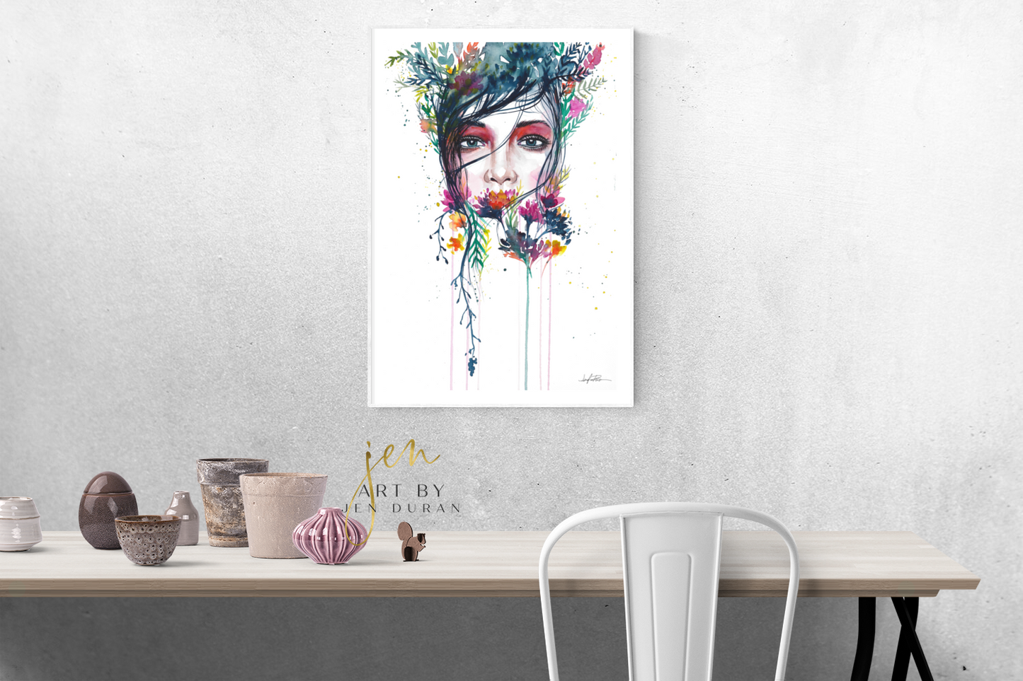 "Secret Garden" Fine Art Paper Print | Wall Art