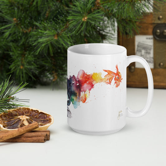 Ceramic Mug 🎨 Whispers in Color