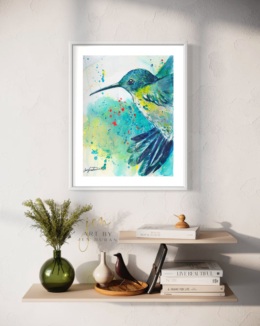 "Hummingbird" Fine Art Print