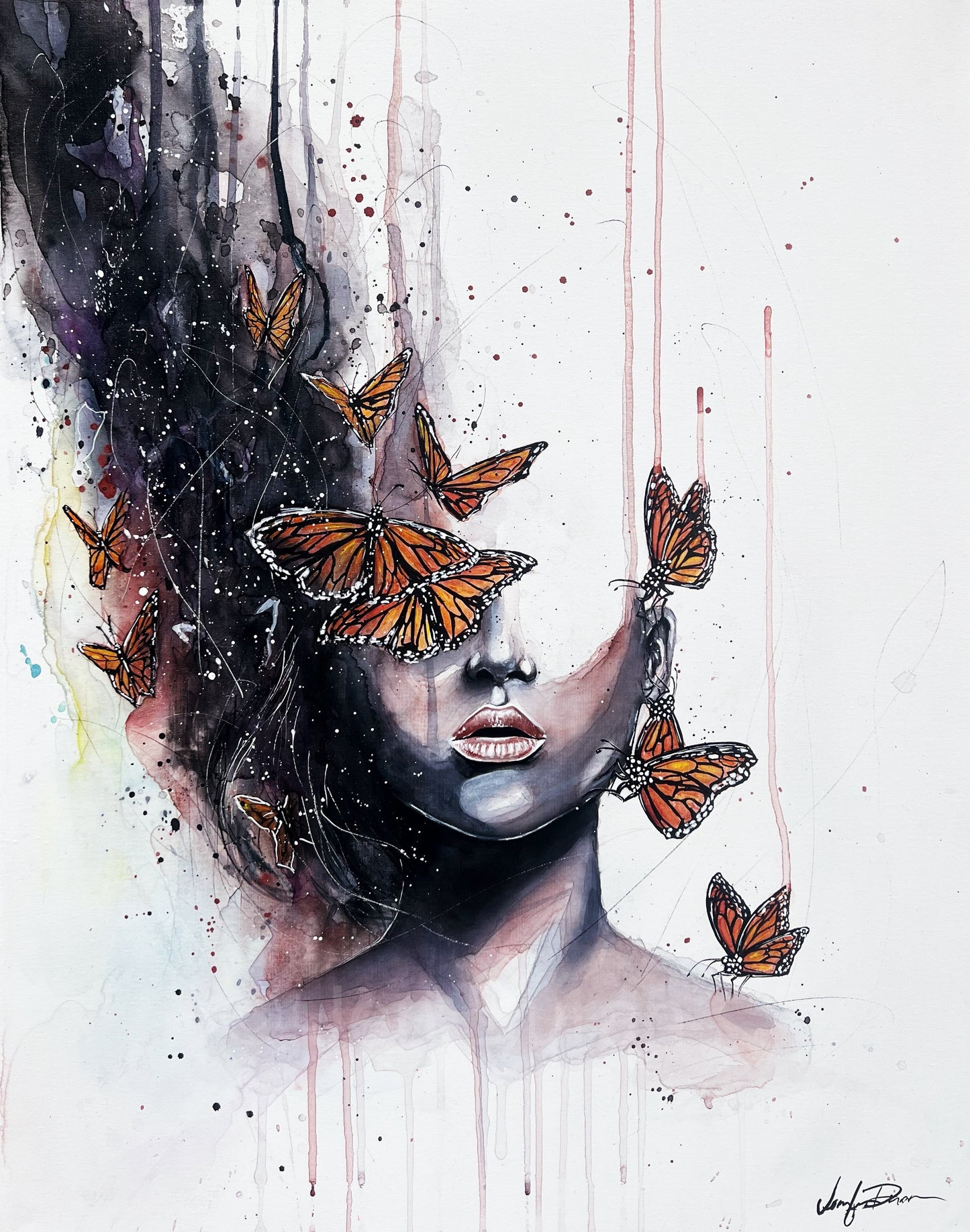 "LOST IN MY MIND" Original Painting