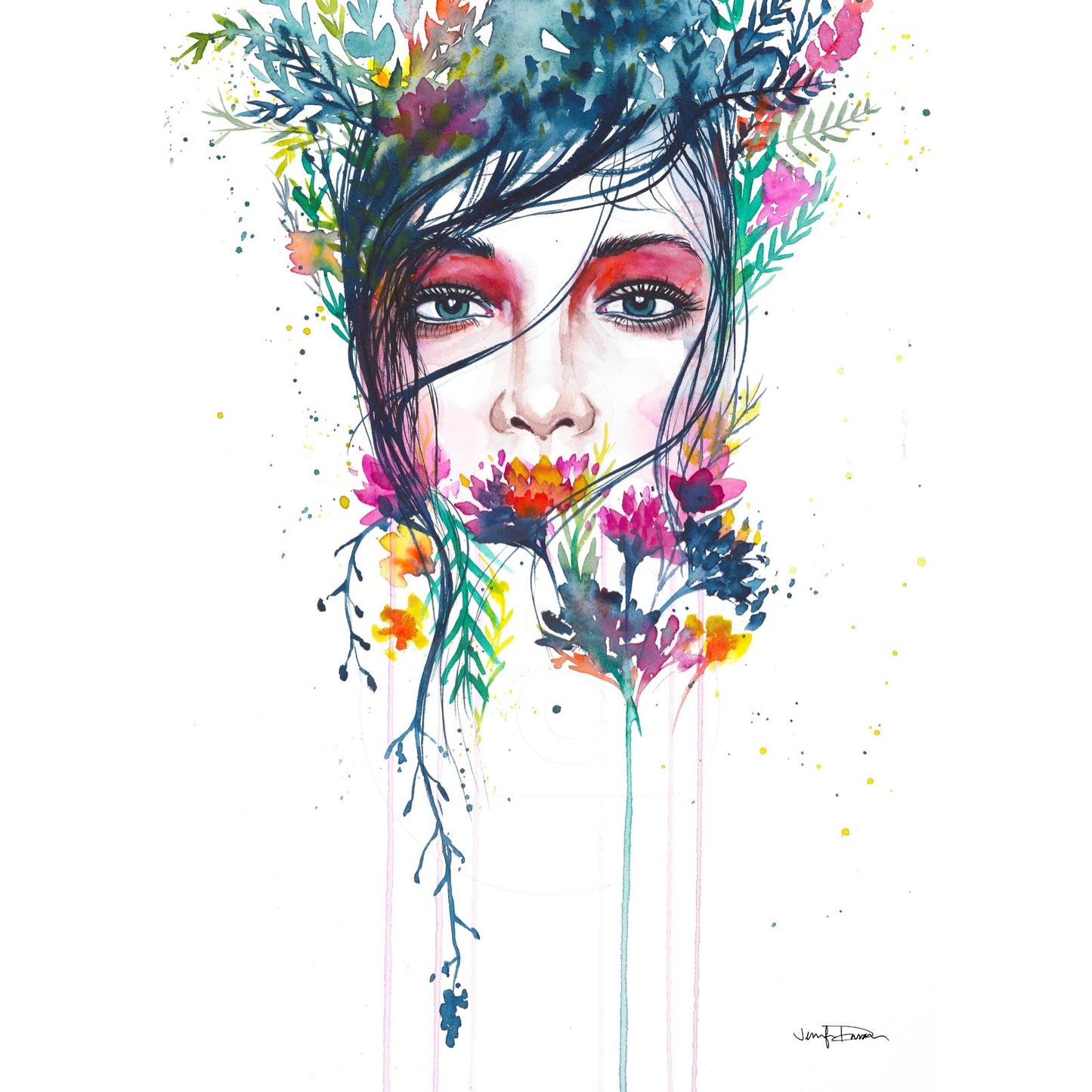 "Secret Garden" Giclée Canvas Print