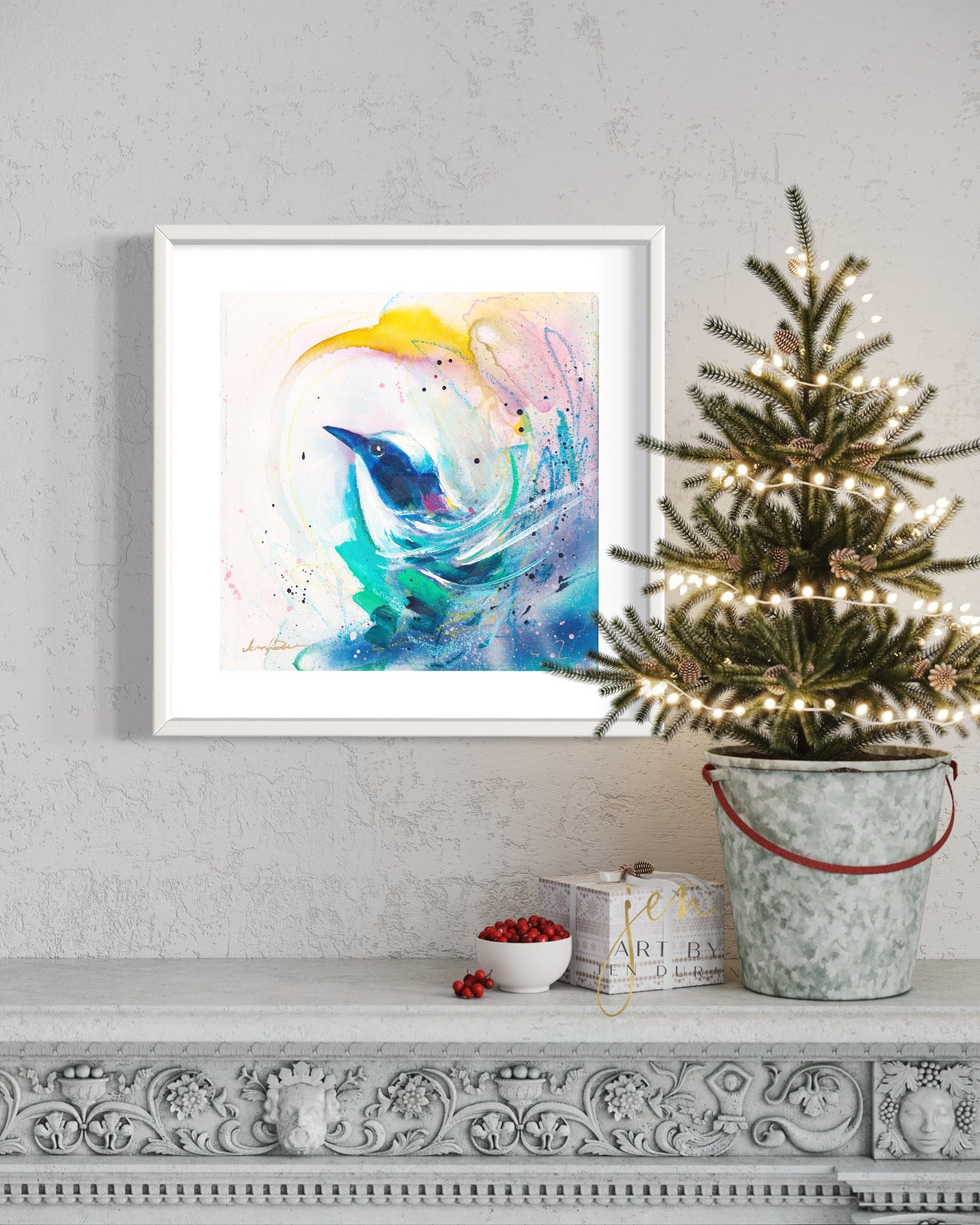 Pretty Bird Fine Art Paper Print | Wall Art | Home Decor