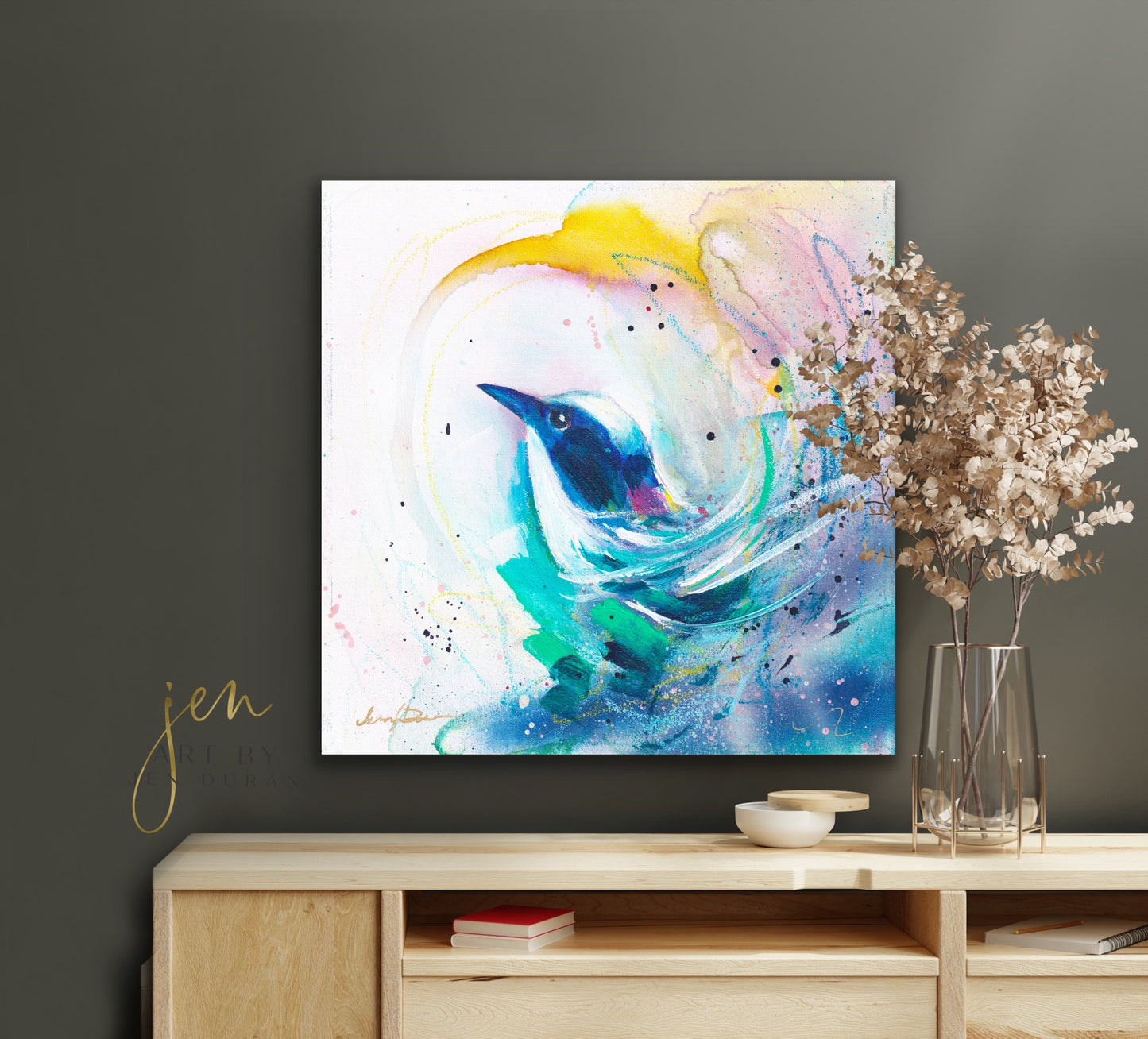 Pretty Bird Fine Art Paper Print | Wall Art | Home Decor