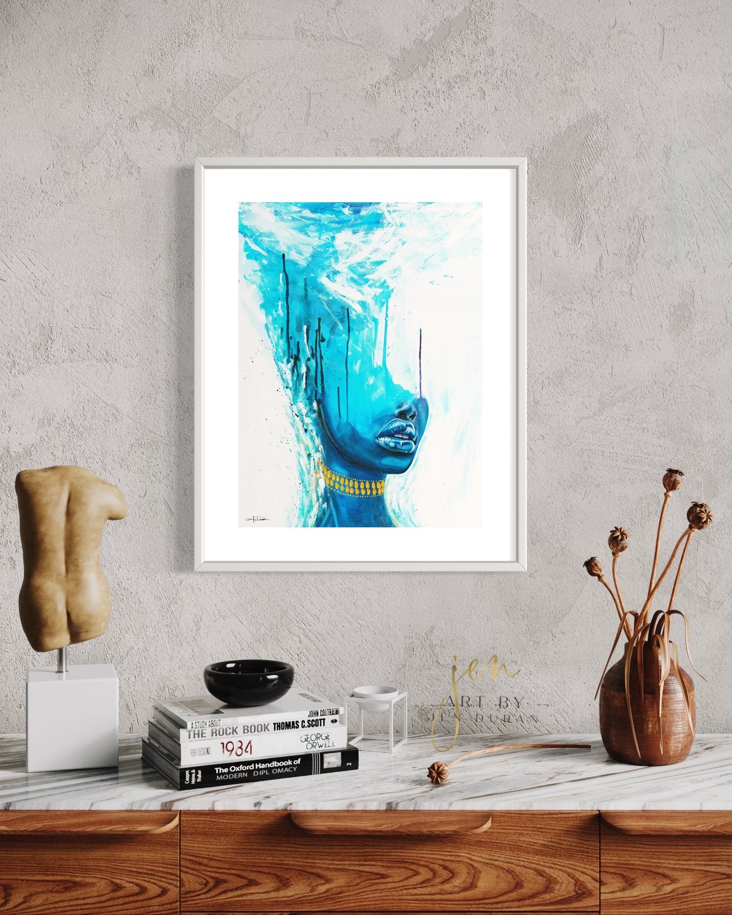 "Hiding Place" Fine Art Paper Print | Wall Art