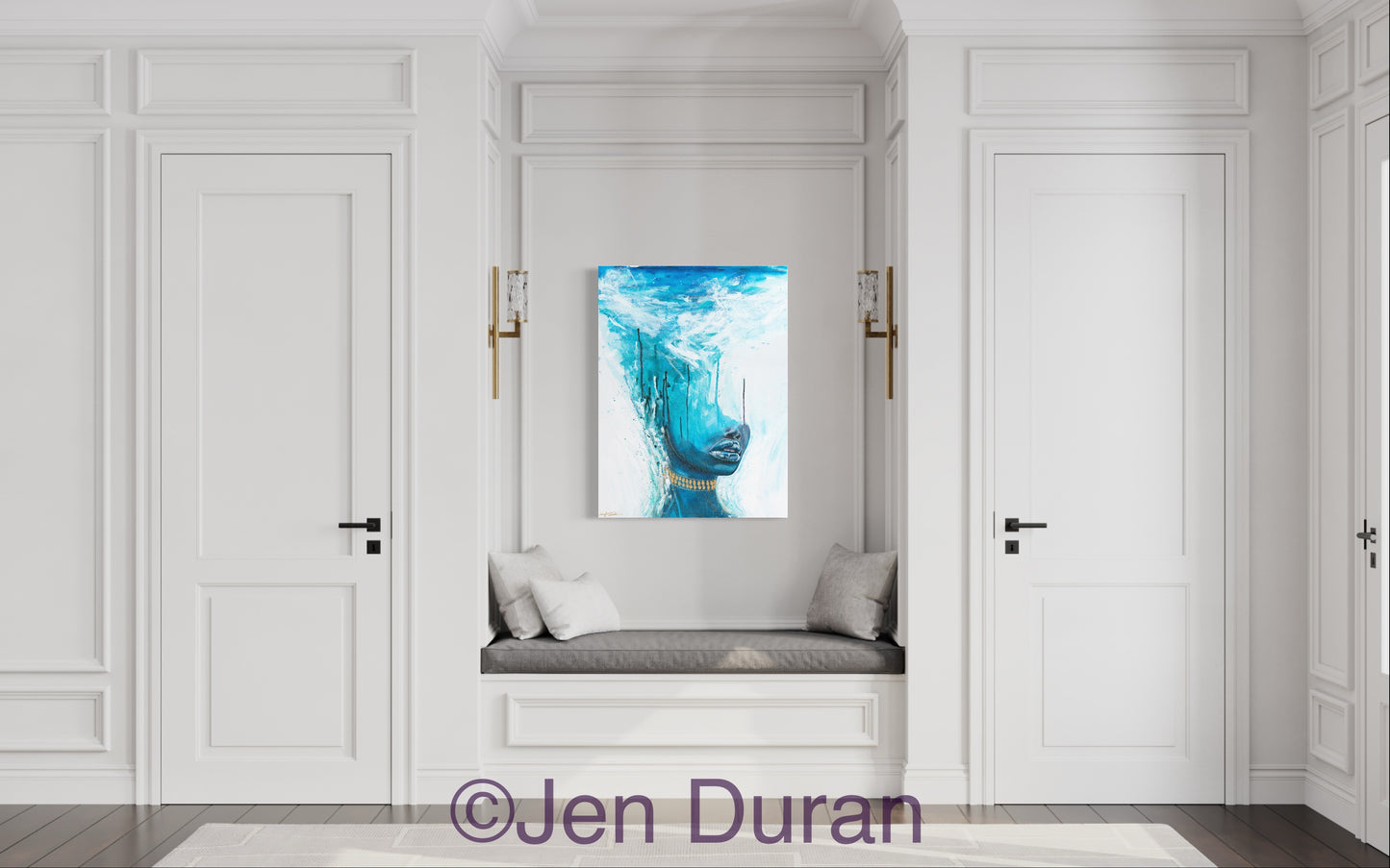 "HIDING PLACE" Original Painting