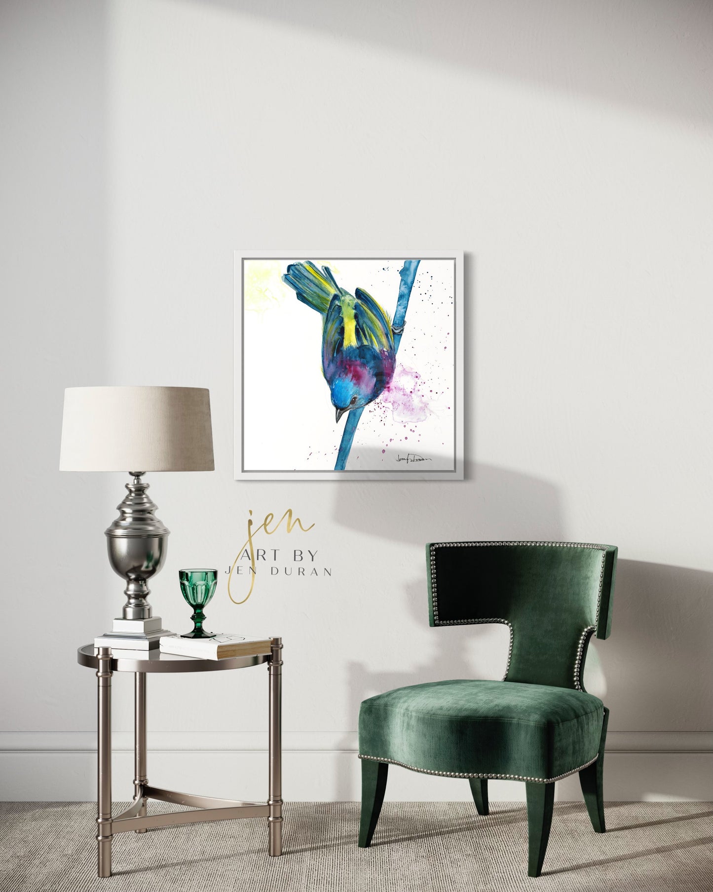 Birdie Fine Art Paper Print | Bird Wall Art