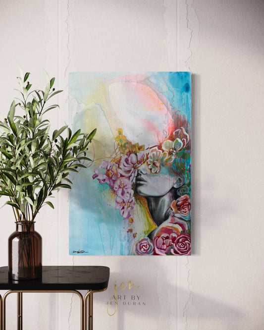 "THOUGHTS INSIDE A DREAM" Original Painting