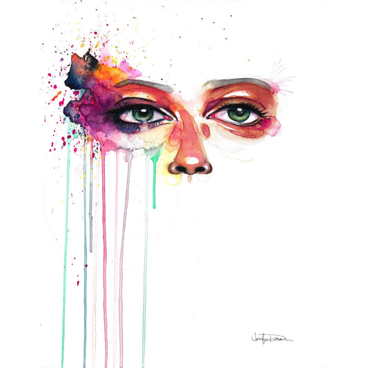 "Taciturn" Fine Art Paper Print