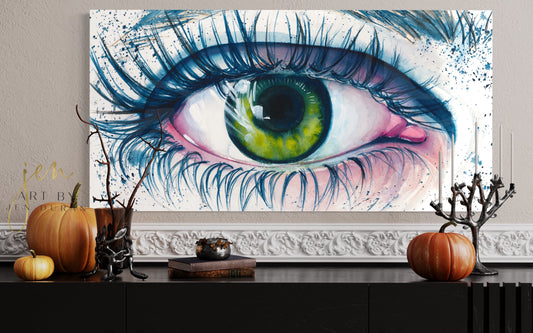 "Wondrous" Fine Art Paper Print | Eye Wall Art