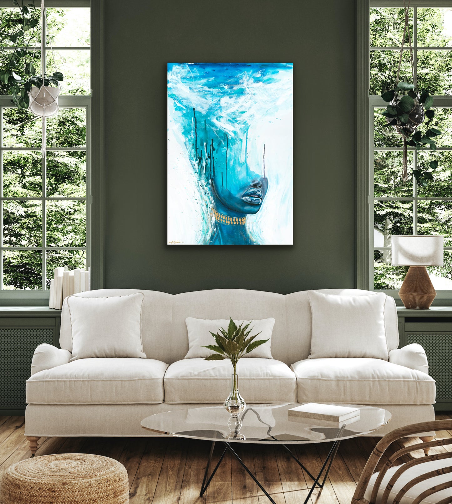 "Hiding Place" Giclée Canvas Print