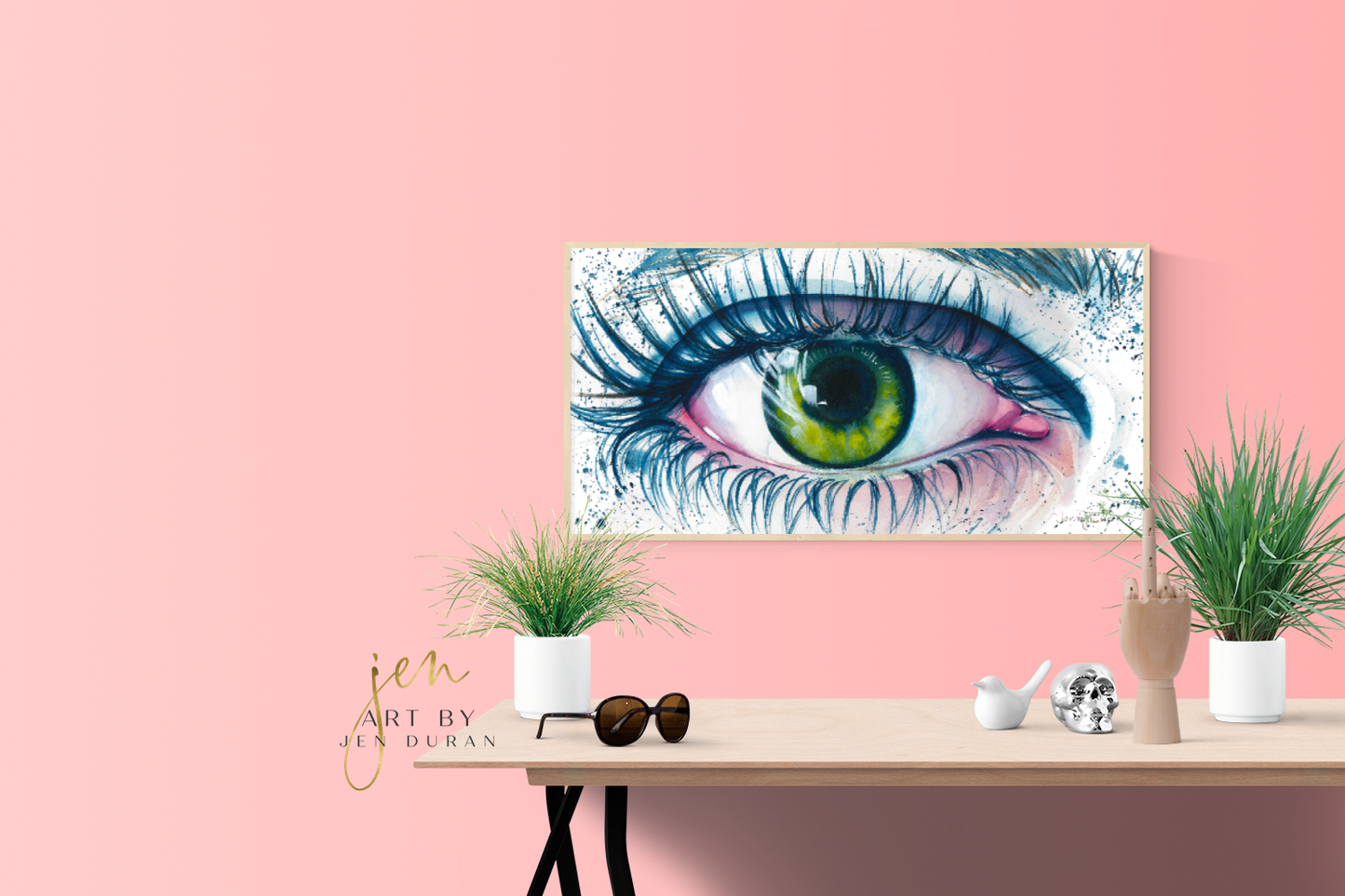 "Wondrous" Fine Art Paper Print | Eye Wall Art