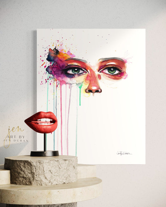 "Taciturn" Fine Art Paper Print