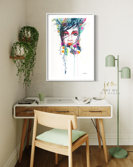 "Secret Garden" Fine Art Paper Print | Wall Art