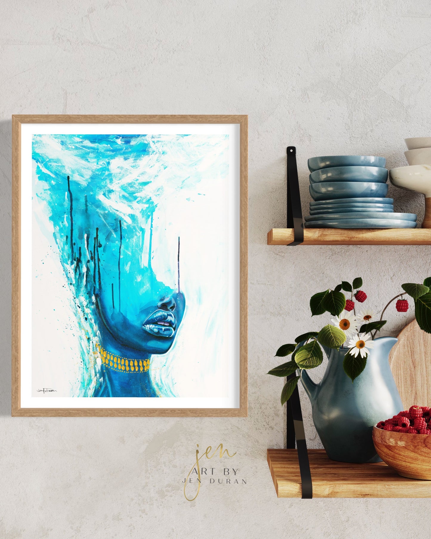 "Hiding Place" Fine Art Paper Print | Wall Art