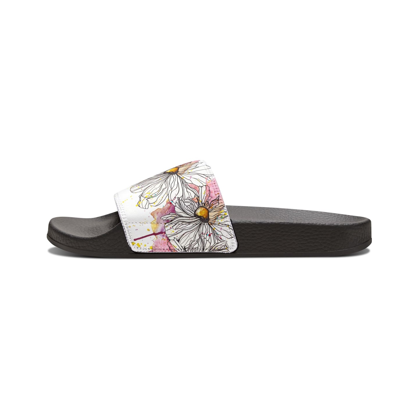 Sandals - Stylish Deco Slides with Sweet Nectar Artwork