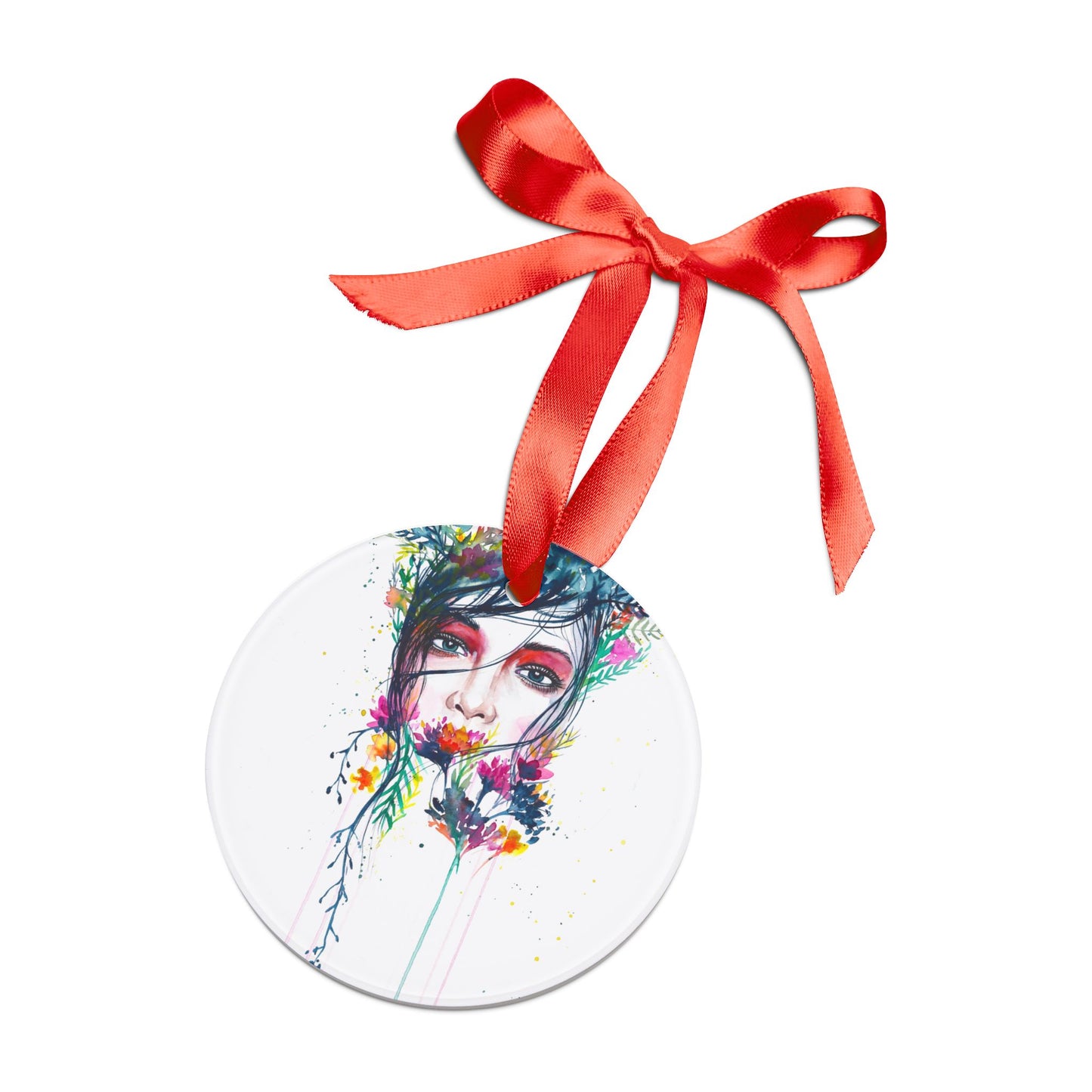 Holiday Acrylic Ornament - Secret Garden