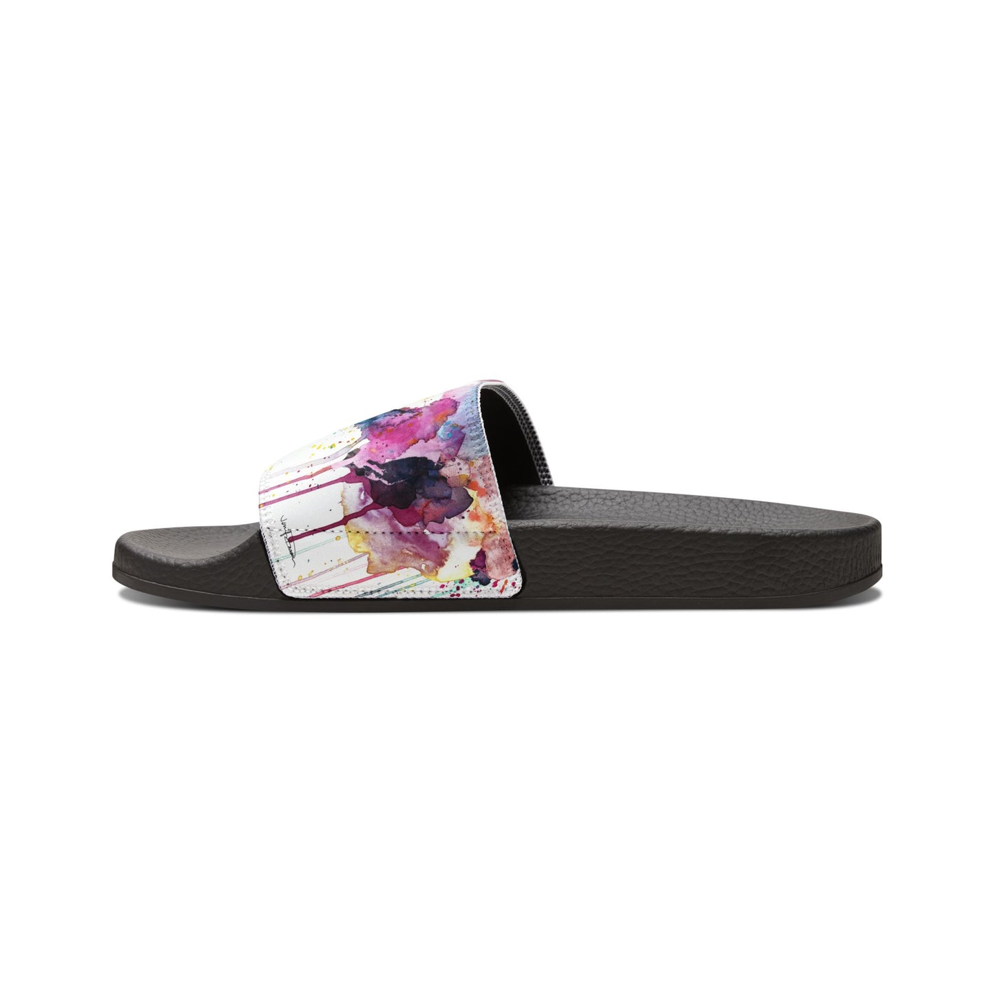 Sandals - Stylish Deco Slides with Sweet Nectar Artwork