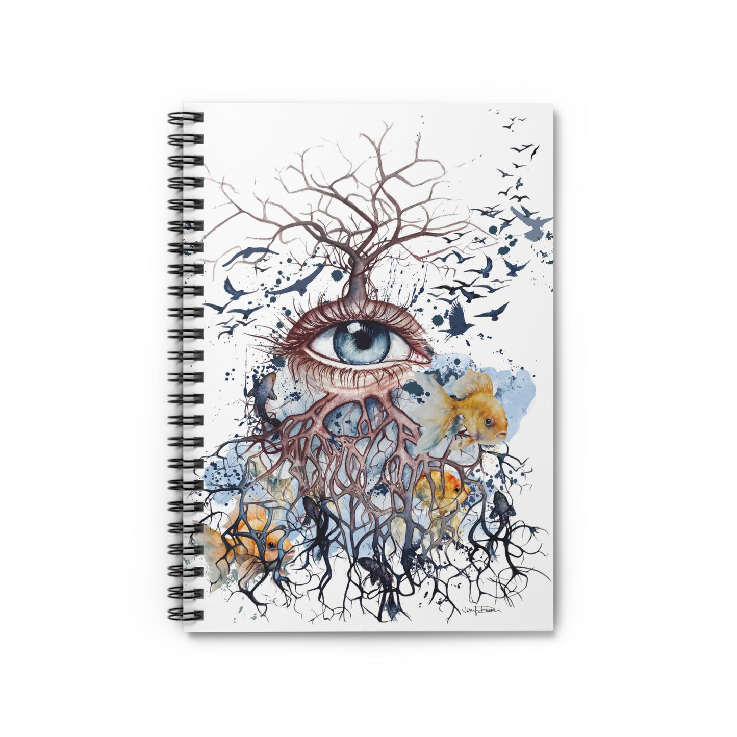 Spiral Notebook - Unbinding Design