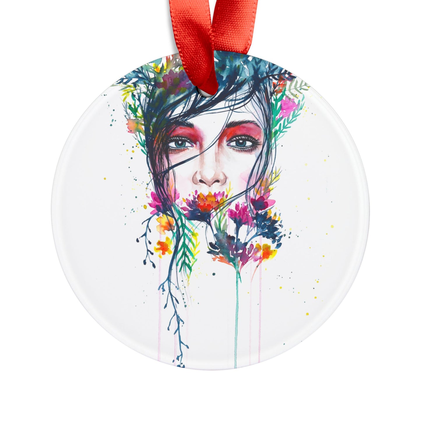 Holiday Acrylic Ornament - Secret Garden