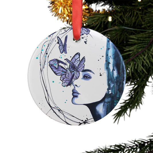 Holiday Acrylic Ornament - You'll Never See Me Cry