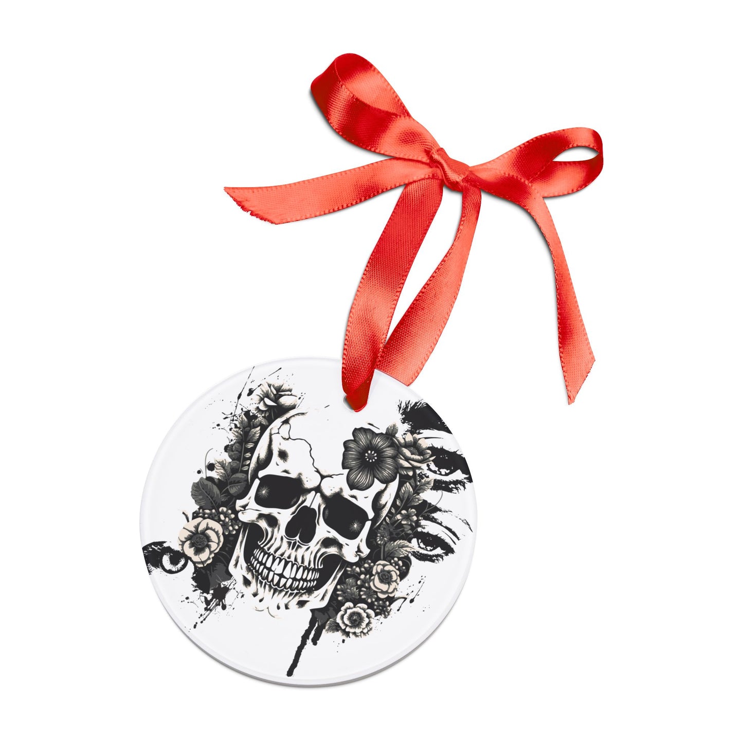 Holiday Acrylic Ornament - Skull Design