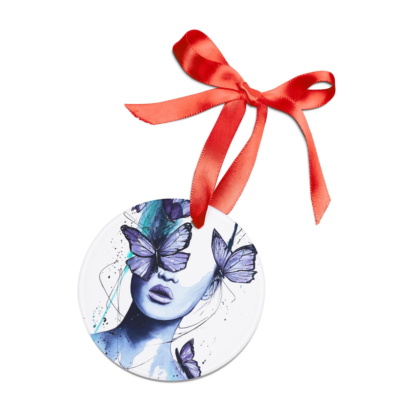 Holiday Acrylic Ornament - Fool Me Once, Fool Me Twice